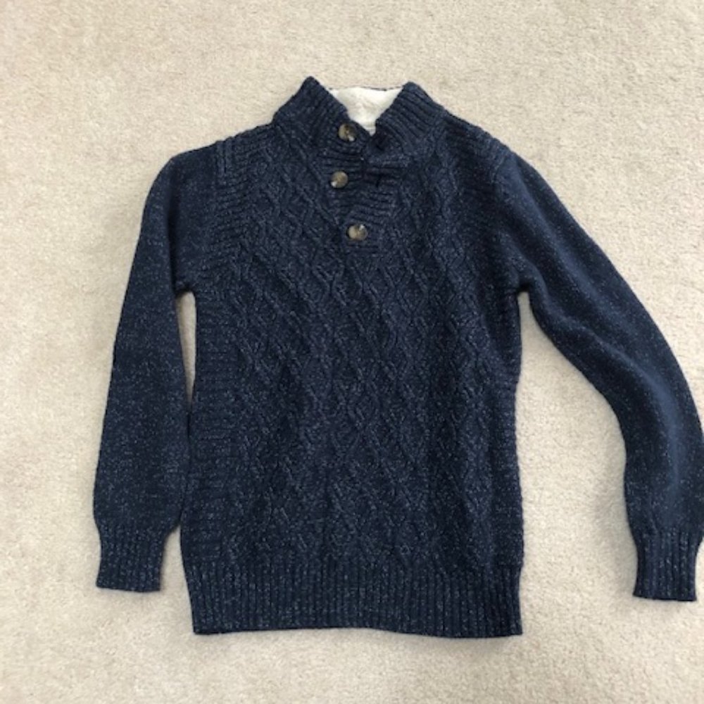 2 Sweaters Size 8-10 Fisherman New Green and Blue Red and Pants size8-10 Bundle - Picture 4 of 8